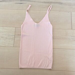 Elegant Pink Women's Top knit tank knotty st Michael’s